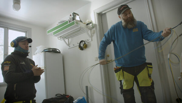 fjärrvärme installation